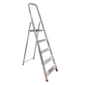 Escalera Plegable 5 peldaños de Aluminio, Escalera de Tijer…