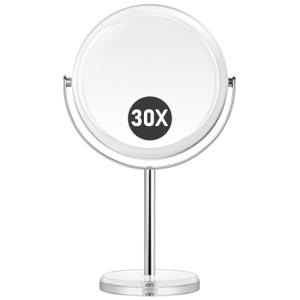 MOMOKUBA Espejo Maquillaje, Espejo Aumento x30, Espejo de A…