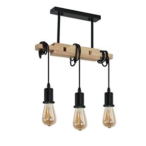 Toolight Lámpara Colgante Industrial, Lámpara de Techo de M…