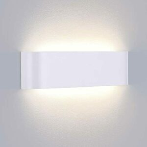Lightess Apliques de Pared LED Interior Lámpara 4000K Blanc…