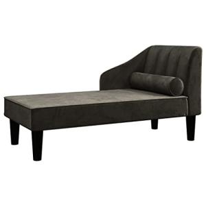 vidaXL Sofá Diván con Cojín de Cabeza, Chaise Longue para D…