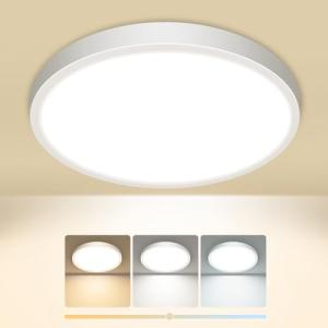 slochi Plafon LED Techo,15W 1500LM Bajo Consumo lampara tec…
