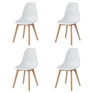 GrandCA HOME Nordica Silla de Comedor Pack 4 Sillas Comedor…