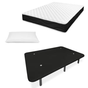 amuéblate online - Cama Completa con Colchón Viscoelástico…