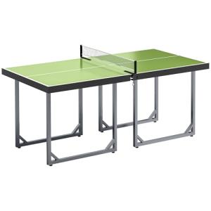 HOMCOM Mesa de Ping-Pong Plegable, 182x91cm, Fácil de Trans…