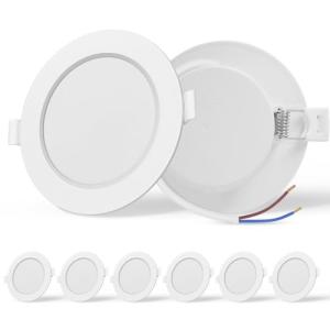 Aigostar Foco empotrable led techo,Iluminacion 9W equivalen…