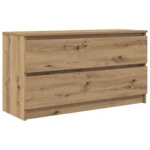 vidaXL Mueble para TV Madera de ingeniería Roble Artisan 10…