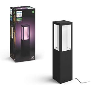 Philips Hue Impress Pedestal o sobremuro exterior LED intel…