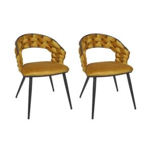 HOME DECO FACTORY, HD0358, Juego Sawyer Mostaza A1 M2, Loun…