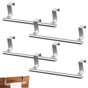 4Piezas Toallero Colgante para Puerta 24cm Toallero para Pu…