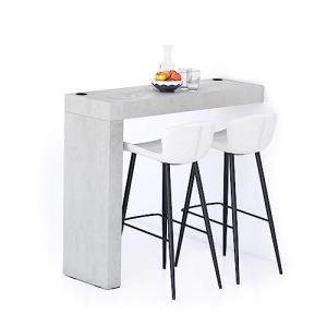 MOBILI FIVER, Península Evolution 120x40, Gris Cemento con…