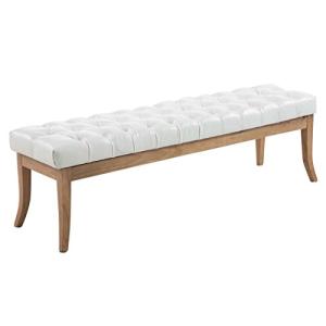 CLP Taburete Pie De Cama Ramses En Simil Cuero | Banqueta A…