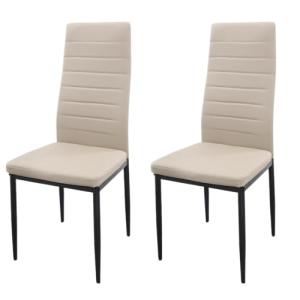 HOME DESIGN & CONFORT Pack de 2 Sillas de Comedor Tapizadas…