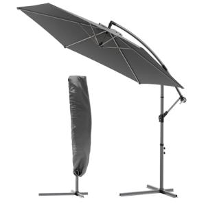VOUNOT 300 cm Parasol Excentrico, Sombrilla de Jardín con M…