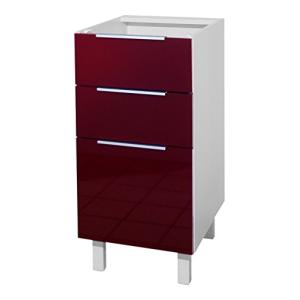 Berlioz créations Mueble de Cocina con 3 cajones de 40 cm,…