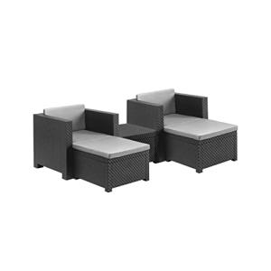 SP Berner - Set de Muebles de Jardín y Terraza Sira Color G…