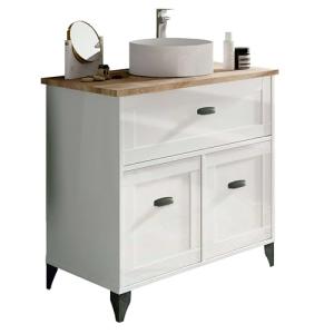 Muebles Pitarch Mueble de baño Toscana Estilo Vintage, Lava…