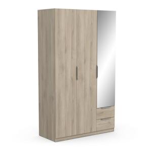 Demeyere 391391 Vestidor con Espejo y Armario Moderno 3 Pue…