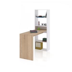duehome | Escritorio Juvenil con Estanteria Reversible, Mes…