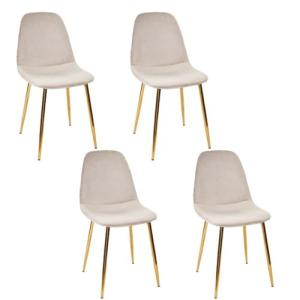 HOME DECO FACTORY, HD7604, Juego de 4 Patas Doradas, Mueble…