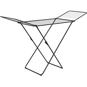 Gimi Tendedero X-Leg Glory, Acero, Negro, 180 x 55 x 93 cm