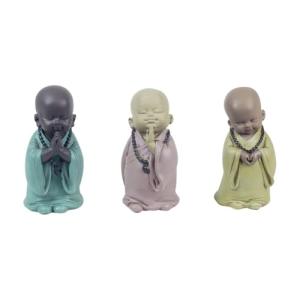 BY SIGRIS Monjes 3 Diferentes Incluye 3 Unidades Figuras Bu…