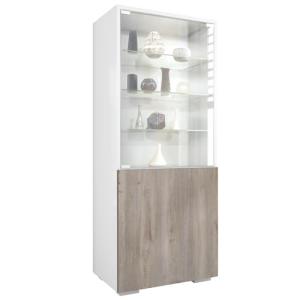 Vladon Vitrina Granada, Armario Vitrina Made in Germany con…