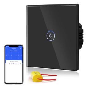 BSEED Interruptor de Luz Táctil WiFi Inteligente,Panel de C…