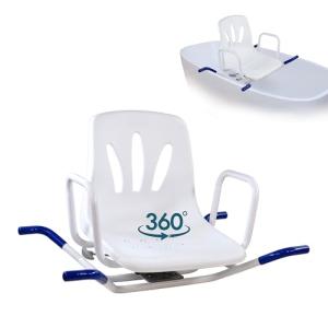 Mobiclinic, Silla de baño giratoria, Lago, Reposabrazos y R…