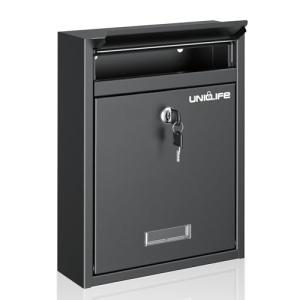 Uniclife Buzón de Pared para Exterior, Buzón con Cerradura,…