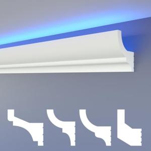 HEXIMO LED Molduras de estuco clásico, molduras de pared y…