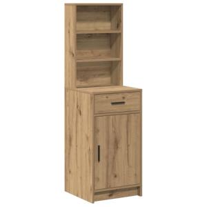 vidaXL Aparador de roble artesanal, mueble de almacenamient…