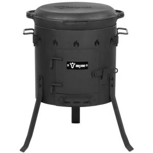 BBQ-Toro Kazan de 12,1 L con Tapa   Kazan Estufa Ø 35 cm |…