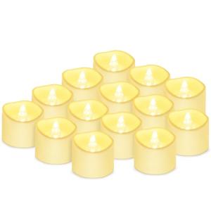 Velas LED Sin Fuego velas de té, velas sin llama LED que pa…