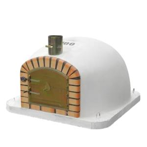 MOVELAR - Horno de Leña Exterior de Obra VULCANO Blanco 100…