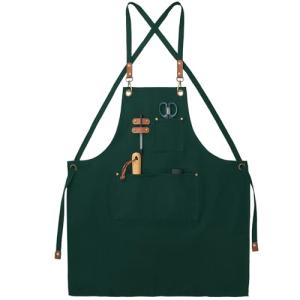 Verde Delantales de Lona, Trabajo Delantales para Hombres y…