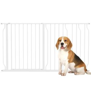 PawHut Barrera de Seguridad para Perros Extensible 75-145 c…