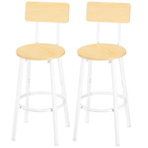 HOOBRO Taburetes Altos de Cocina, Juego de Dos Taburetes de…