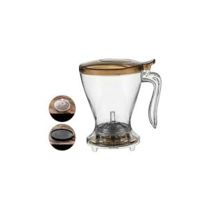 inncoffee Tetera filtro de té (600 ml), Infusor de té a gra…