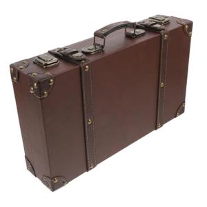 Holibanna Maleta Vintage Baul Antiguo Decorativo Cajas Para…