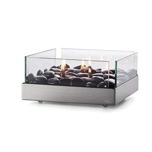 Philippi - Chimenea de mesa FIREPLACE - Cuadrado - 6 llamas…