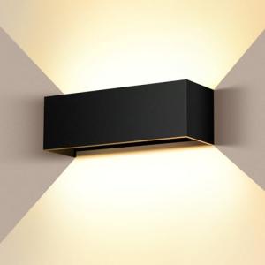 Aplique Exterior Pared 36W Negro Aplique exterior Ángulo de…