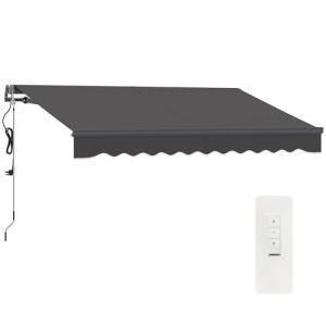 Outsunny toldo de Pinza con manivela Regulable eléctricamen…