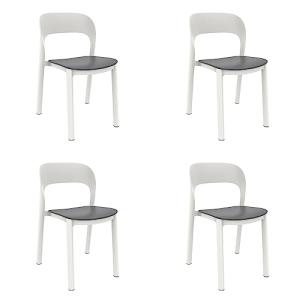 resol ONA Set 4 Silla Interior, Exterior | jardín, terraza,…