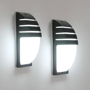Comely 2 Pcs 12 W Lámpara de Pared Exterior, IP65 Impermeab…