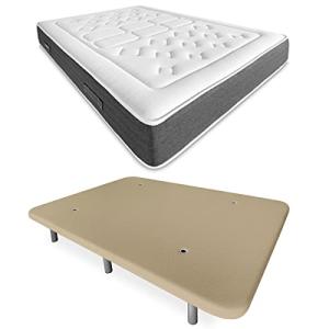 DUÉRMETE ONLINE - Cama Completa con Colchón Viscoelástico B…