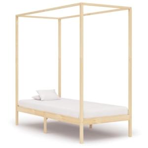 Vetnasa Cama con Dosel sin colchón Madera Maciza 100x200 cm…