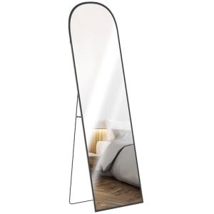 HOMCOM Espejo de Pie Cuerpo Entero 165x60 cm con Marco de A…