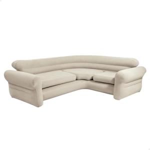 Intex 68575NP - Sofá rinconera Hinchable 257 x 203 x 76 cm