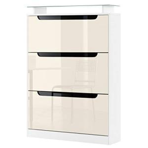 Vladon Zapatero Space, Armario para Zapatos para 24 Pares d…